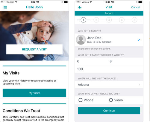 TMC phone app